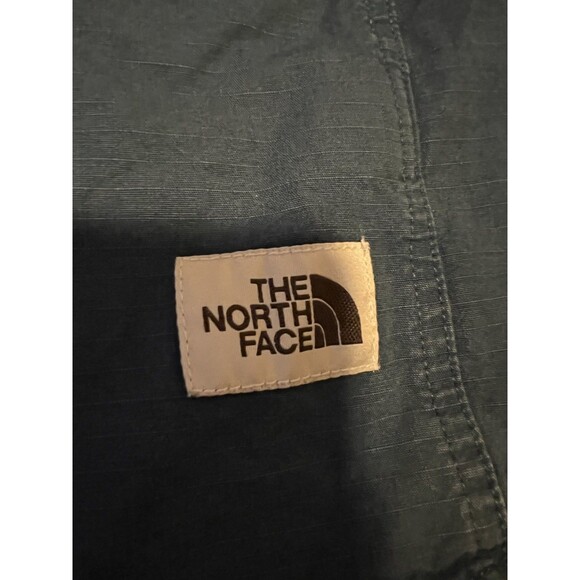 Mens The North Face Battlement Utility Shirt Shacket Navy Blur Sz XLT Button Up - Picture 7 of 9
